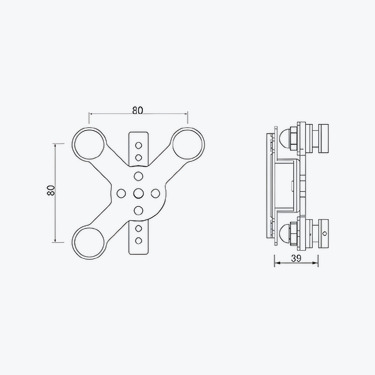 Claw with Three Horns - W036